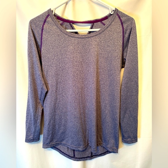 Helly Hansen Training Women’s Medium Athletic Long Sleeve T-Shirt Heather Purple - Picture 1 of 8